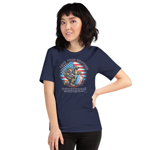 Love your Brother Christian Bible Verse T-Shirt